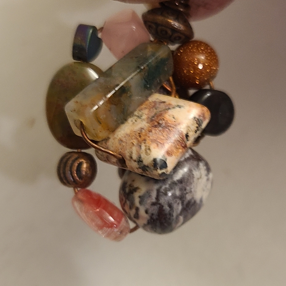 Handmade Wire Wrapped Pendant - Picture 6 of 7